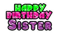 Happy Birthday Sister GIFs