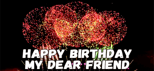 10+ Best Happy Birthday GIF Images for Friend - GIF Images