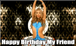 Happy Birthday Friend GIFs - 50 Animated Greeting Cards For Free