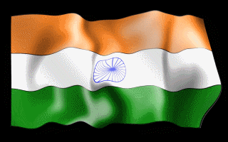 Indiska flaggan GIF