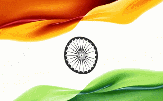 Indiska flaggan GIF