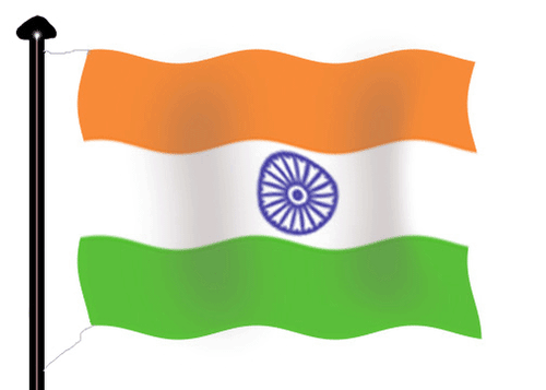Indische Flagge auf GIFs - 30 animierte Bilder kostenlos