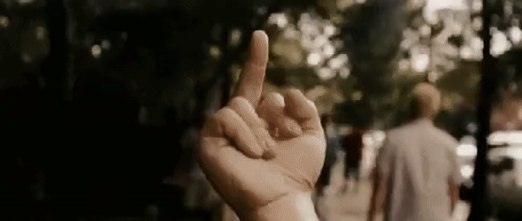 Långfinger GIF - 100 animerade GIF-bilder av denna gest