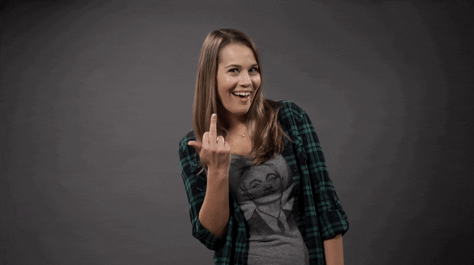 Le GIF Con Dito Medio 100 Gratuite Immagini Animate Di Questo Gesto 