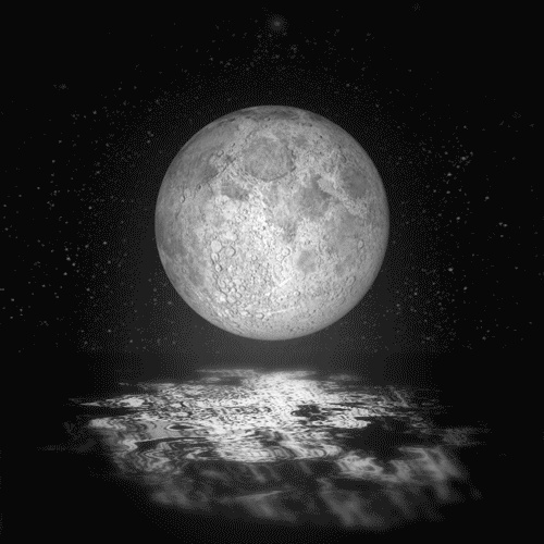 Luna GIFs - 75 imágenes animadas realizadas en el espacio y en la tierra