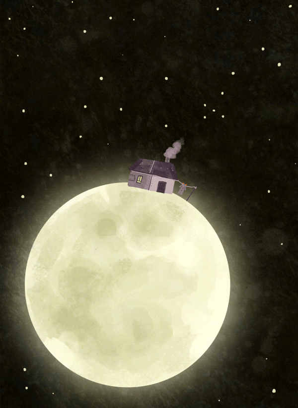 Mond GIF - 75 animierte Bilder des Mondes