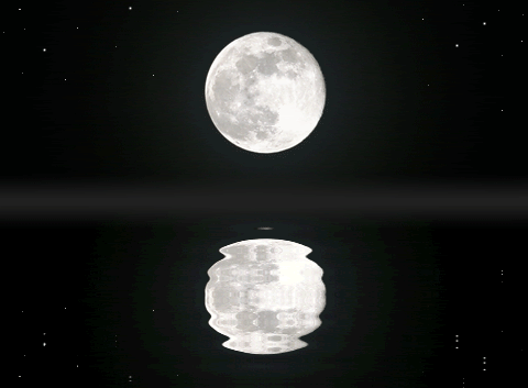 Měsíc GIF - 75 animovaných obrazů měsíce ze země az vesmíru