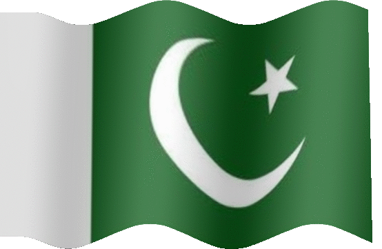 GIFy z flagą Pakistanu - 20 animowanych obrazów dla Ciebie