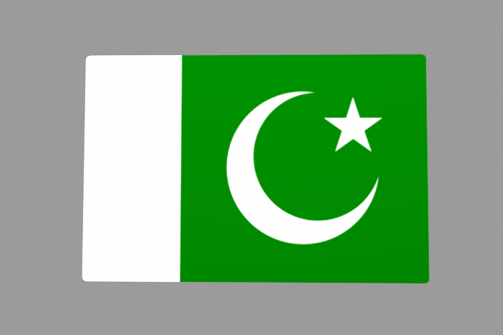 Pakistan Flag GIFs - 20 Pieces of Animated Image for Free