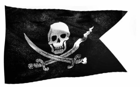 Гифки пиратского флага - 25 лучших анимированных GIF изображений