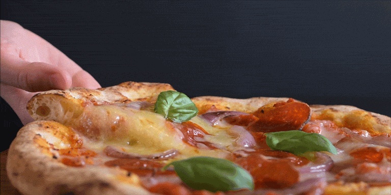 Pizza na GIF - Animowane obrazy GIF z pizzy za darmo