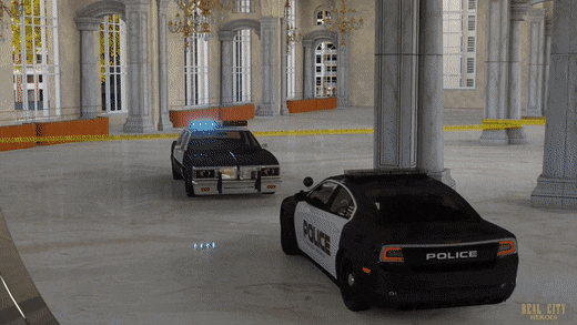 パトカーGIF - 警察車両の90枚のアニメーション写真