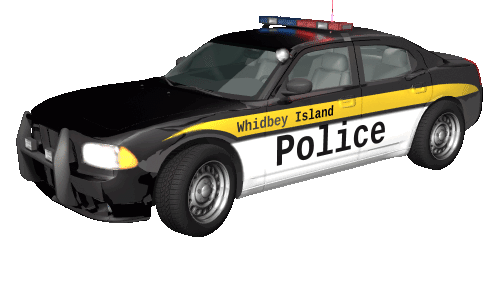 Policejní auta na GIF - 90 animovaných snímků policejních vozidel