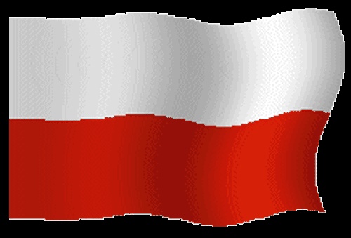 Polska flaga na GIF - 26 animowanych GIF-ów za darmo
