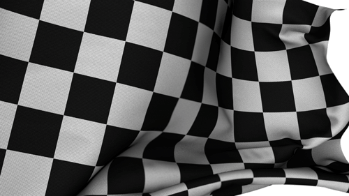 Závodní vlajky GIF - 20 šachovnicových vlajek konce závodu