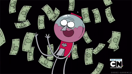 Raining Money GIFs - 50 Animated Images of Money From The Sky