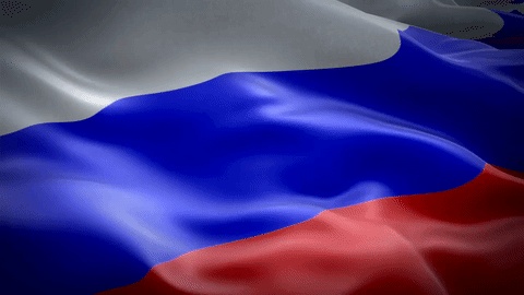 Ryska flagga GIF - 30 bästa animerade bilder gratis