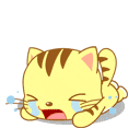 Smutne koty na GIFach - 90 animowanych zwierząt