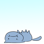 Des chats tristes sur des GIFs - 90 animaux tristes animés