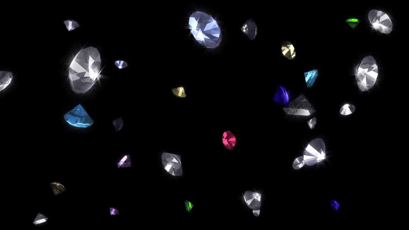 Sapphires on GIFs - Animated Gemstone Images for Free