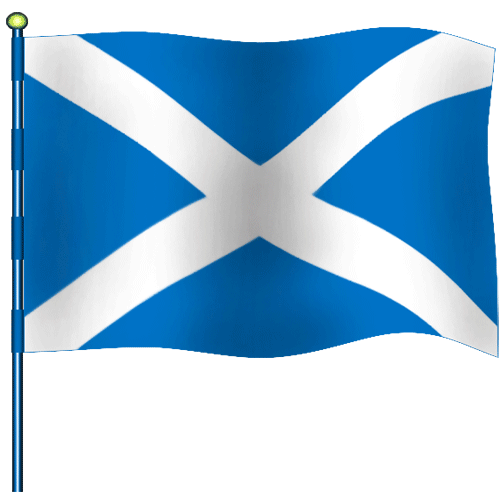 Гифки флага Шотландии - Топ-20 анимированных GIF-изображений