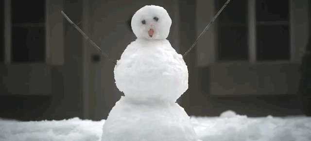 GIFs de bonecos de neve - 100 imagens animadas de criaturas da neve