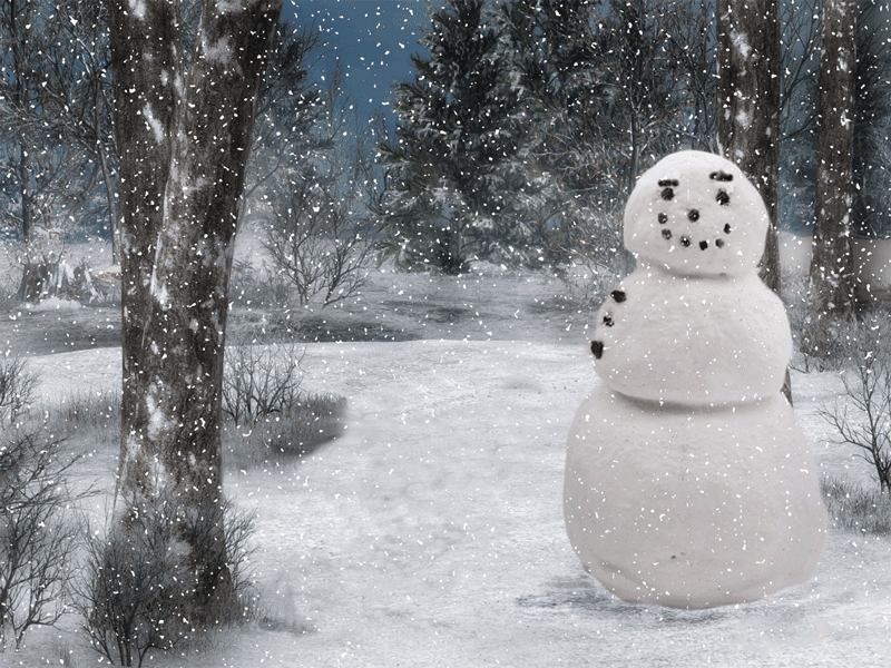 GIFs de bonecos de neve - 100 imagens animadas de criaturas da neve