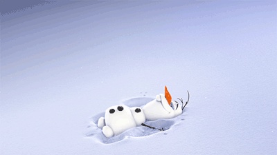GIF de bonhommes de neige - 100 images animées