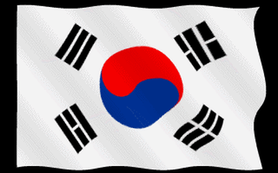 Flag of South Korea on GIFs - 23 Animated Images For Free