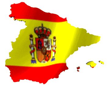 Drapeau espagnol sur les GIFs - 30 images animées gratuites