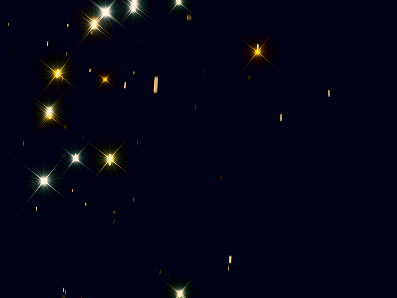 GIFs de estrelas cadentes - 85 imagens animadas