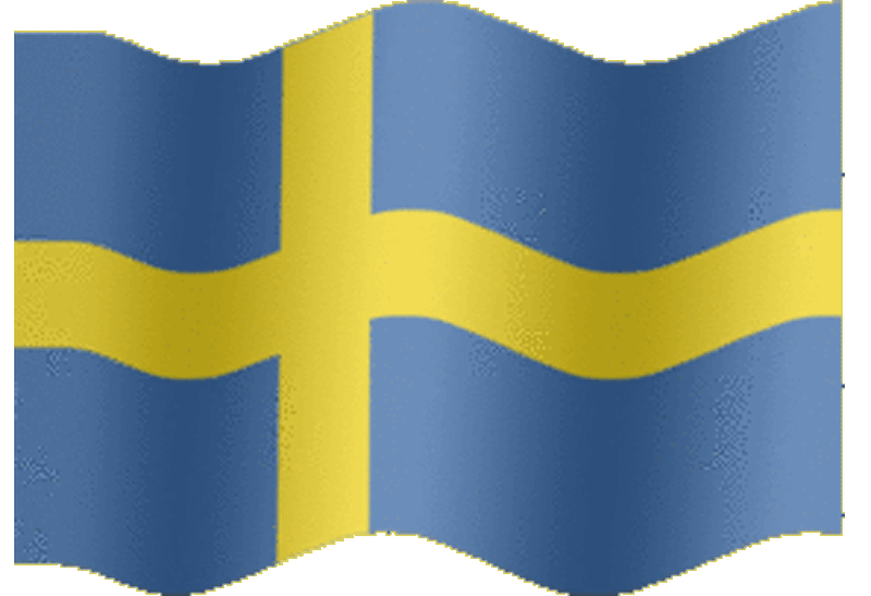 Bandeira sueca em GIFs - 20 imagens animadas de graça