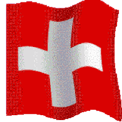 Szwajcarska flaga na GIF - 30 animowanych obrazów machającej flagi