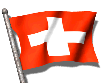 Швейцарский флаг на гифках - 30 анимированных GIF-изображений