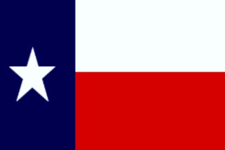 GIFs du drapeau du Texas - 20 images animées d'un drapeau ondulant