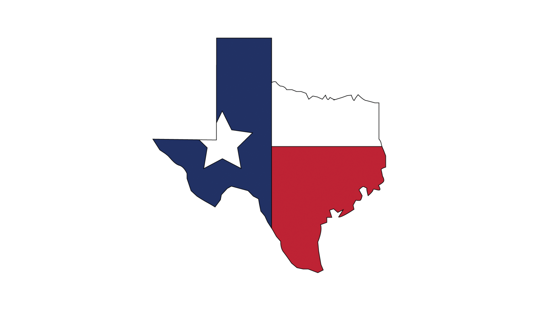 GIFs du drapeau du Texas - 20 images animées d'un drapeau ondulant
