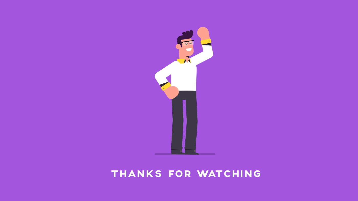 thanks for watching animated gif