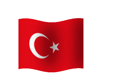 GIF z turecké vlajky - 50 animovaných obrázků zdarma
