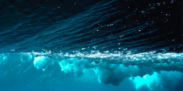 Wasser auf animierten GIF-Bildern - 130 wunderschöne GIFs kostenlos