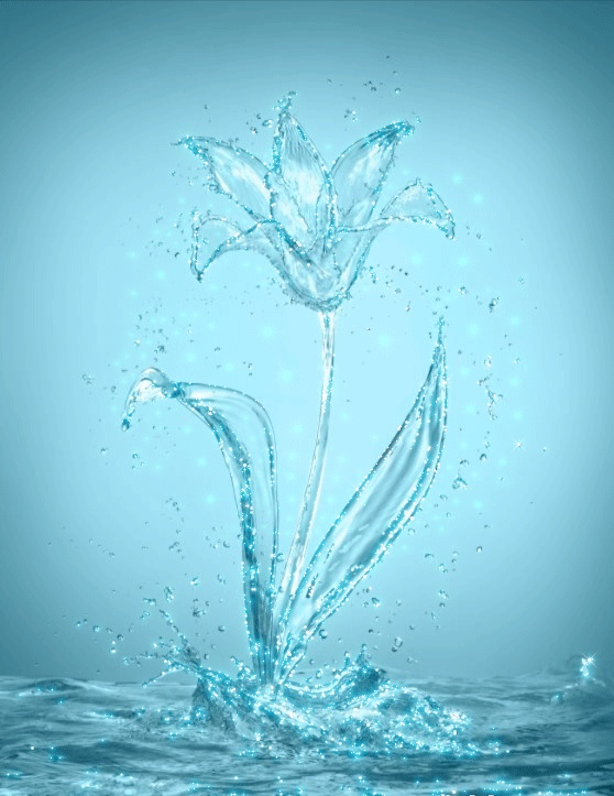 Voda na animovaných obrázcích GIF - 130 krásných gifů zdarma