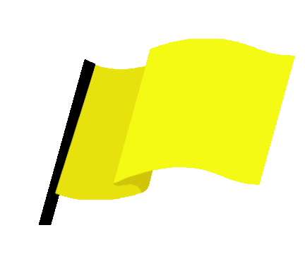 GIFy žluté vlajky - Animované obrázky zdarma