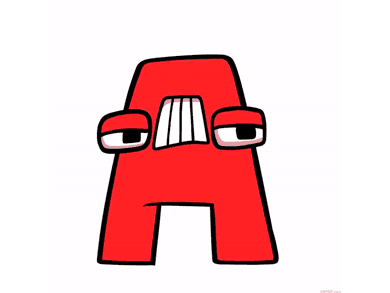 Alphabet Lore GIF - Alla bokstäverna i det engelska alfabetet A-Z