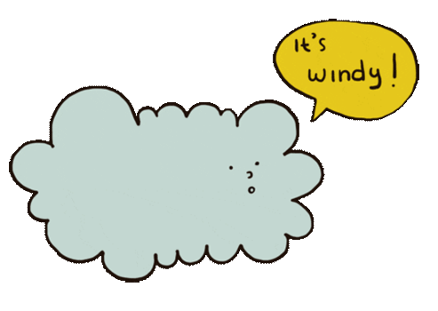 GIFy s větrným počasím