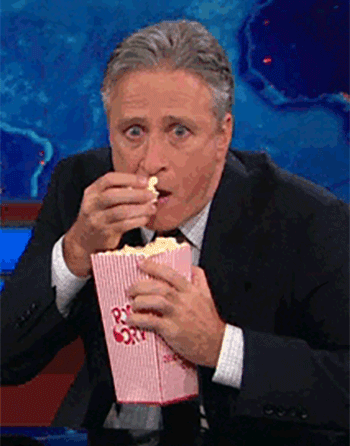 Jon Stewart Popcorn Meme GIFs