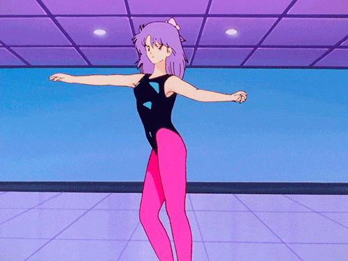 GIFs de danse anime