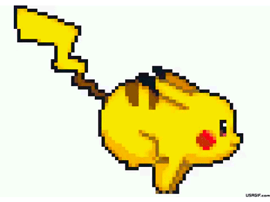 GIFs animadas gratis de Pikachu