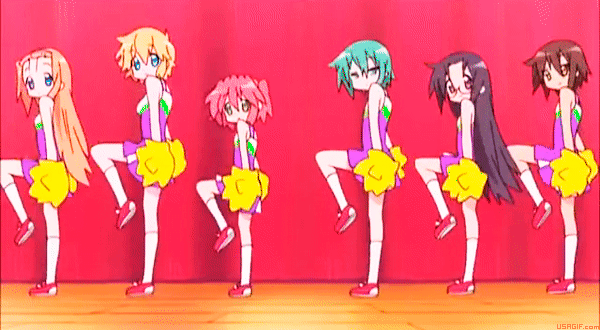 GIFs de danse anime