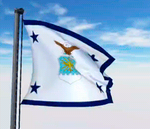 USA Military Flags GIFs