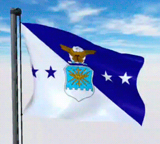 USA Military Flags GIFs