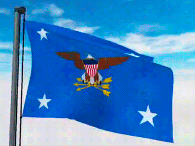 USA Military Flags GIFs